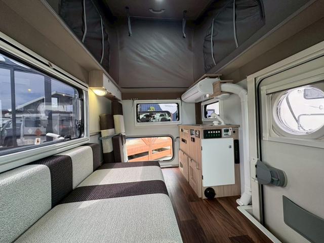 ハイゼットトラック ナッツRV シーバス 4WD・FFヒーター・外部充電・インバーター・バックカメラ・寒冷地仕様・LEDヘッドランプ・バゲッジドア(10枚目)