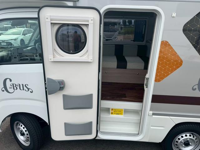 ハイゼットトラック ナッツRV シーバス 4WD・FFヒーター・外部充電・インバーター・バックカメラ・寒冷地仕様・LEDヘッドランプ・バゲッジドア(28枚目)