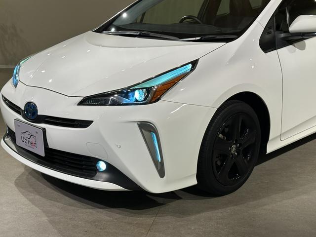 プリウス Ｓツーリングセレクション　純正ナビ／ＴＶ／ＣＤ／ＤＶＤ／Ｂｌｕｅｔｏｏｔｈ　バックモニター　純正１７インチアルミ　シートヒーター　ＬＥＤライト／フォグライト　ＴＳＳ　プリクラッシュブレーキ　レーダークルーズ　レーンアシスト（9枚目）