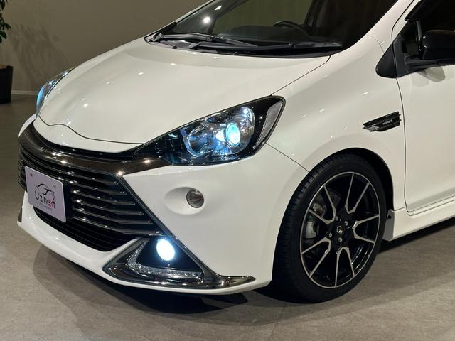 アクア Ｇ　Ｇ’ｓ　ナビ／ＴＶ／ＣＤ／ＤＶＤ／Ｂｌｕｅｔｏｏｔｈ　バックモニター　ドラレコ　Ｇ’ｚ専用１７インチアルミ／シート／エアロ　ＬＥＤライト／フォグライト（9枚目）