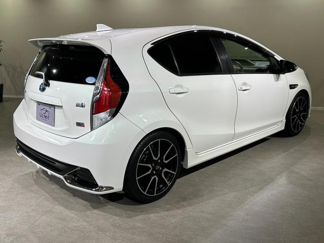 アクア Ｇ　Ｇ’ｓ　ナビ／ＴＶ／ＣＤ／ＤＶＤ／Ｂｌｕｅｔｏｏｔｈ　バックモニター　ドラレコ　Ｇ’ｚ専用１７インチアルミ／シート／エアロ　ＬＥＤライト／フォグライト（19枚目）