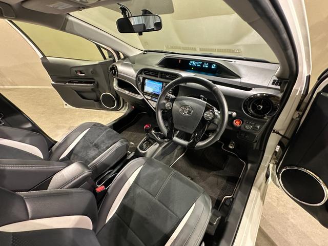 アクア Ｇ　Ｇ’ｓ　ナビ／ＴＶ／ＣＤ／ＤＶＤ／Ｂｌｕｅｔｏｏｔｈ　バックモニター　ドラレコ　Ｇ’ｚ専用１７インチアルミ／シート／エアロ　ＬＥＤライト／フォグライト（44枚目）