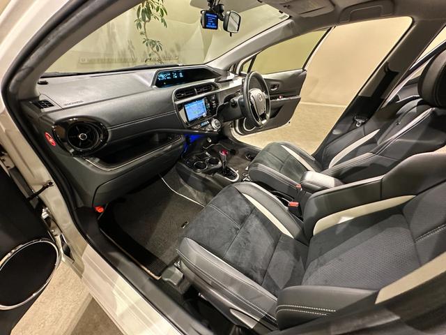 アクア Ｇ　Ｇ’ｓ　ナビ／ＴＶ／ＣＤ／ＤＶＤ／Ｂｌｕｅｔｏｏｔｈ　バックモニター　ドラレコ　Ｇ’ｚ専用１７インチアルミ／シート／エアロ　ＬＥＤライト／フォグライト（51枚目）