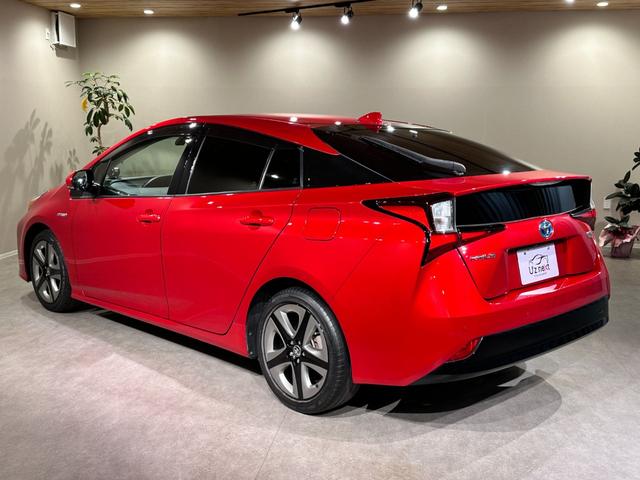 プリウス Sツーリングセレクション 純正9インチナビ/TV/CD/DVD/Bluetooth バックモニター ブラックレザーシート/ヒーター付 純正17インチアルミ ETC ドラレコ LEDライト/フォグライト レーダークルーズ(23枚目)