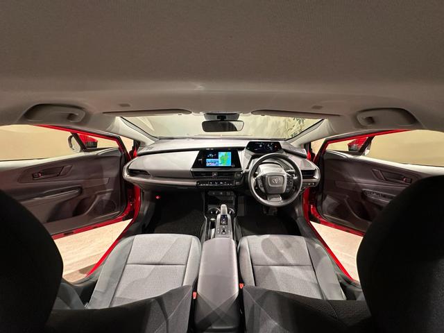 プリウス U 純正ディスプレイオーディオ/TV/Bluetooth/MiracastR バックモニター ETC LEDライト 純正17インチアルミ TSS レーダークルーズ/レーンアシスト/オートマチックハイビーム(46枚目)