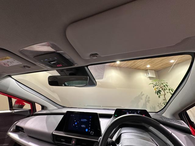 プリウス U 純正ディスプレイオーディオ/TV/Bluetooth/MiracastR バックモニター ETC LEDライト 純正17インチアルミ TSS レーダークルーズ/レーンアシスト/オートマチックハイビーム(74枚目)