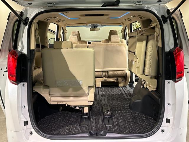 アルファード ２．５Ｘ　両側パワスラドア　純正ナビ／ＣＤ／Ｂｌｕｅｔｏｏｔｈ　バックモニター　ＥＴＣ　トヨタセーフティセンス　プリクラッシュ　レーダークルーズ　レーンアシスト（52枚目）