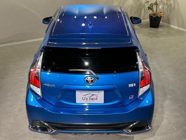 アクア G GRスポーツ・17インチパッケージ 純正9インチナビ/TV/CD/DVD/Bluetooth バックモニター 2.0ET Cクルコン GRスポーツ17インチアルミ/エアロパーツ/シート/ステアリング/シフトノブ LEDライトフォグライト(22枚目)