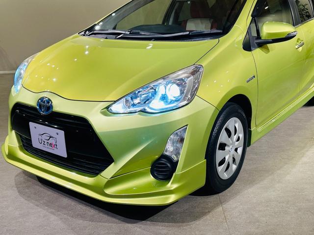 アクア S 純正エアロ ナビ/TV/CD/DVD/Bluetooth バックモニター ETC LEDライト スマートキー&プッシュエンスタ(9枚目)