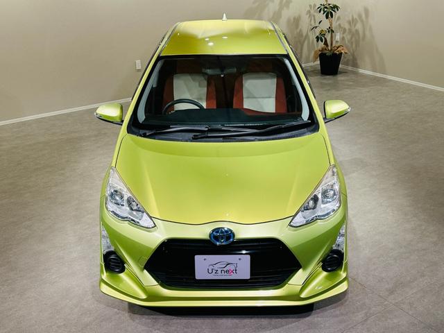 アクア S 純正エアロ ナビ/TV/CD/DVD/Bluetooth バックモニター ETC LEDライト スマートキー&プッシュエンスタ(11枚目)