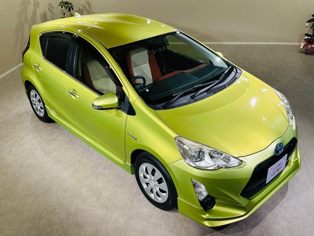 アクア S 純正エアロ ナビ/TV/CD/DVD/Bluetooth バックモニター ETC LEDライト スマートキー&プッシュエンスタ(13枚目)