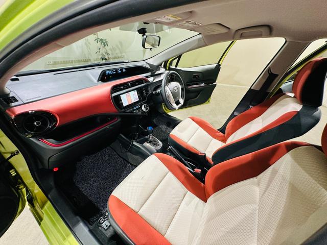 アクア S 純正エアロ ナビ/TV/CD/DVD/Bluetooth バックモニター ETC LEDライト スマートキー&プッシュエンスタ(42枚目)