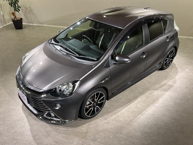 アクア Ｇ　Ｇ’ｓ　純正ナビ／ＴＶ／ＣＤ／ＤＶＤ／Ｂｌｕｅｔｏｏｔｈ　ＥＴＣ　Ｇ’ｚ専用１７インチアルミ／シート／エアロ　シートヒーター　ＬＥＤライト／フォグライト（8枚目）