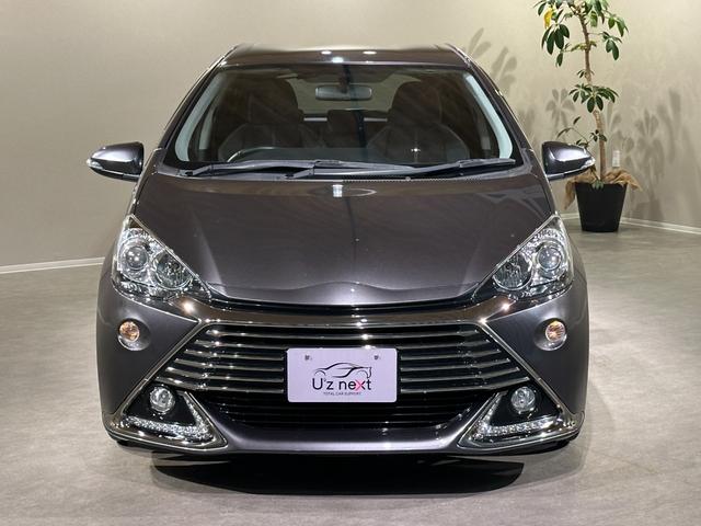 アクア Ｇ　Ｇ’ｓ　純正ナビ／ＴＶ／ＣＤ／ＤＶＤ／Ｂｌｕｅｔｏｏｔｈ　ＥＴＣ　Ｇ’ｚ専用１７インチアルミ／シート／エアロ　シートヒーター　ＬＥＤライト／フォグライト（9枚目）