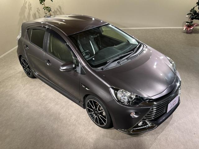 アクア Ｇ　Ｇ’ｓ　純正ナビ／ＴＶ／ＣＤ／ＤＶＤ／Ｂｌｕｅｔｏｏｔｈ　ＥＴＣ　Ｇ’ｚ専用１７インチアルミ／シート／エアロ　シートヒーター　ＬＥＤライト／フォグライト（11枚目）
