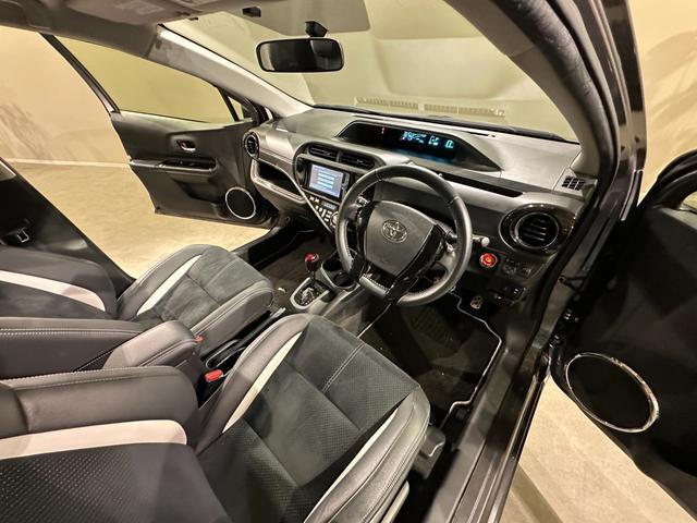 アクア Ｇ　Ｇ’ｓ　純正ナビ／ＴＶ／ＣＤ／ＤＶＤ／Ｂｌｕｅｔｏｏｔｈ　ＥＴＣ　Ｇ’ｚ専用１７インチアルミ／シート／エアロ　シートヒーター　ＬＥＤライト／フォグライト（41枚目）