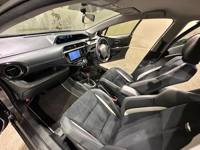 アクア Ｇ　Ｇ’ｓ　純正ナビ／ＴＶ／ＣＤ／ＤＶＤ／Ｂｌｕｅｔｏｏｔｈ　ＥＴＣ　Ｇ’ｚ専用１７インチアルミ／シート／エアロ　シートヒーター　ＬＥＤライト／フォグライト（48枚目）