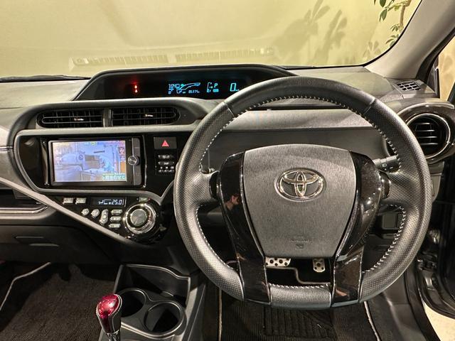 アクア Ｇ　Ｇ’ｓ　純正ナビ／ＴＶ／ＣＤ／ＤＶＤ／Ｂｌｕｅｔｏｏｔｈ　ＥＴＣ　Ｇ’ｚ専用１７インチアルミ／シート／エアロ　シートヒーター　ＬＥＤライト／フォグライト（50枚目）