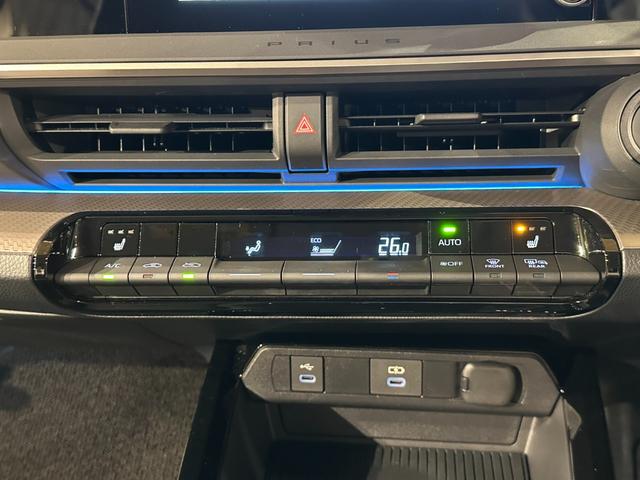 プリウス G 純正ディスプレイオーディオ/TV/Bluetoot/MiracastR バックモニター 2.0ETC シートヒーター 純正19インチアルミ ブラインドスポットモニター LEDライト TSS(61枚目)