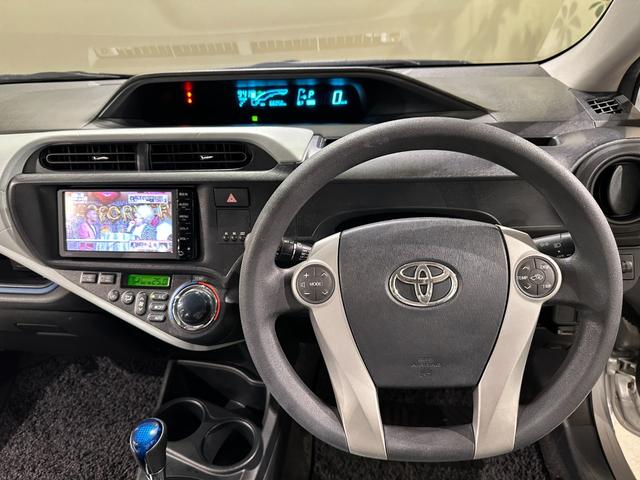 アクア S 純正ナビ/TV/CD/Bluetooth バックモニター ETC ドラレコ キーレス(51枚目)