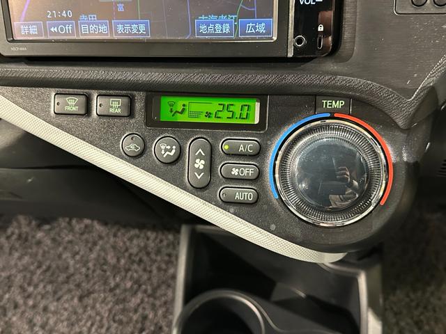 アクア S 純正ナビ/TV/CD/Bluetooth バックモニター ETC ドラレコ キーレス(59枚目)