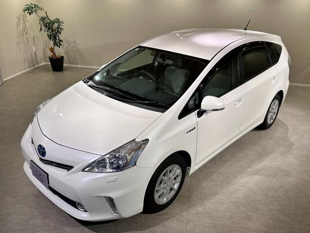 プリウスアルファ Ｓ　純正ナビ／ＴＶ／ＣＤ／ＤＶＤ／Ｂｌｕｅｔｏｏｔｈ　バックモニター　ＥＴＣ　ＬＥＤライト　ＵＳＢ　純正１６インチアルミ　クルコン（8枚目）