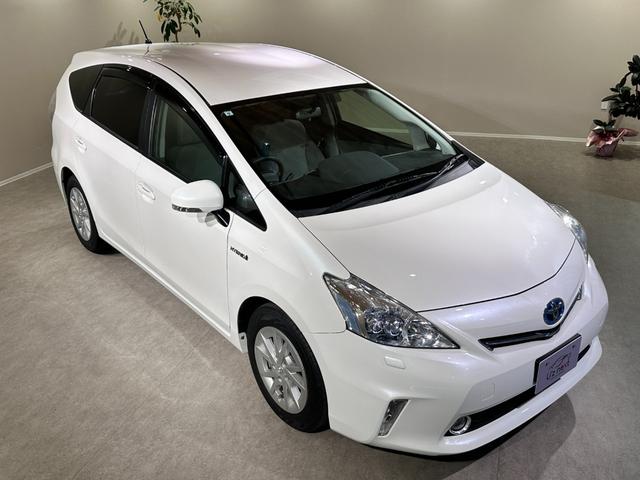 プリウスアルファ Ｓ　純正ナビ／ＴＶ／ＣＤ／ＤＶＤ／Ｂｌｕｅｔｏｏｔｈ　バックモニター　ＥＴＣ　ＬＥＤライト　ＵＳＢ　純正１６インチアルミ　クルコン（13枚目）