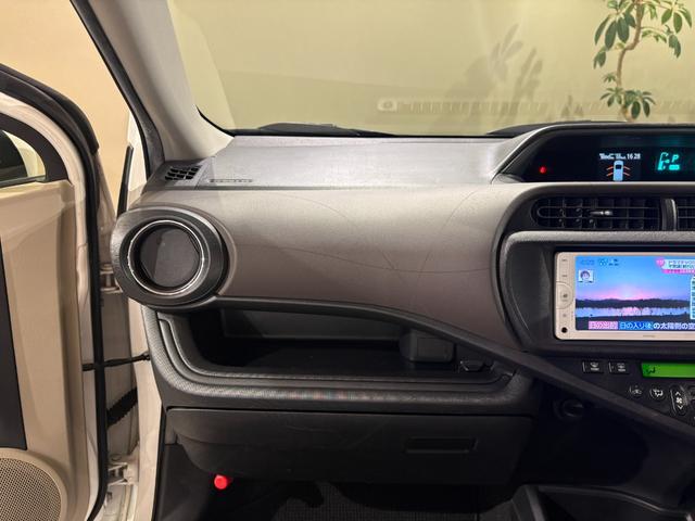 アクア Ｇ　エアロ　純正ナビ／ＴＶ／ＣＤ／Ｂｌｕｅｔｏｏｔｈ　バックモニター　スマートキー＆エンジンプッシュスタート　社外１６インチアルミ（68枚目）