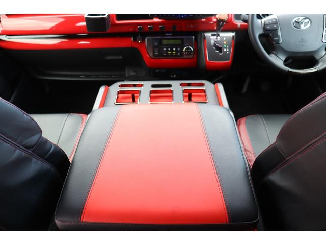 ハイエースバン スーパーＧＬ　ダークプライムＩＩ　ベッドキット　ピボットクルーズコントロール　フロントスポイラー　社外１６インチアルミホイール　車いす用スロープ　リモコン付き（32枚目）