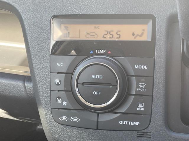 ワゴンＲ ＦＸ　禁煙車　シートヒーター　オートエアコン　グレーインテリア　１４インチホイール　ＣＤ再生　アイドリングストップ　ベンチシート　電動格納ミラー（4枚目）