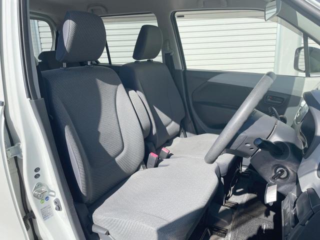 ワゴンＲ ＦＸ　禁煙車　シートヒーター　オートエアコン　グレーインテリア　１４インチホイール　ＣＤ再生　アイドリングストップ　ベンチシート　電動格納ミラー（9枚目）