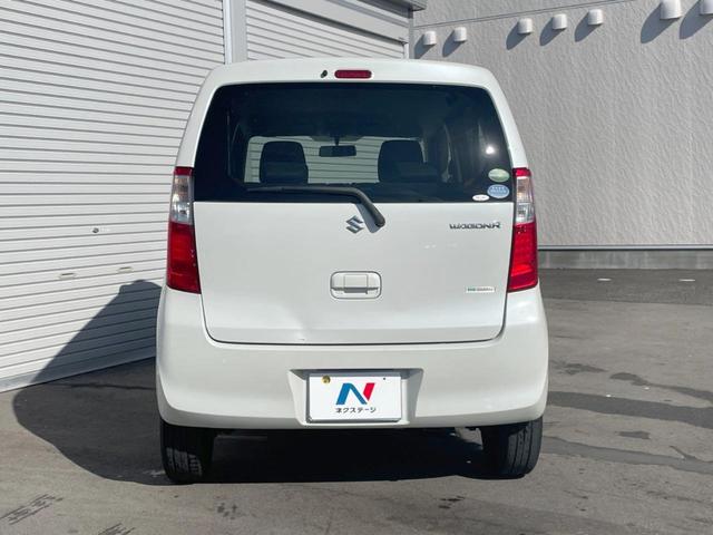 ワゴンＲ ＦＸ　禁煙車　シートヒーター　オートエアコン　グレーインテリア　１４インチホイール　ＣＤ再生　アイドリングストップ　ベンチシート　電動格納ミラー（13枚目）