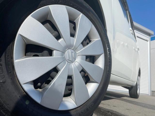 ワゴンＲ ＦＸ　禁煙車　シートヒーター　オートエアコン　グレーインテリア　１４インチホイール　ＣＤ再生　アイドリングストップ　ベンチシート　電動格納ミラー（19枚目）