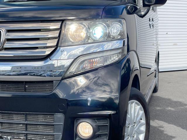 N-BOXカスタム G 禁煙車 純正ナビ バックカメラ コーナーセンサー スマートキー HIDヘッドライト ETC オートライト オートエアコン CD DVD再生 地デジ 横滑り防止装置 アイドリングストップ(12枚目)