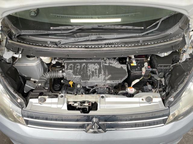 eKワゴン G e-アシスト SDナビ バックカメラ 衝突軽減ブレーキシステム プッシュスタートキー アイドリングストップ 禁煙車 オートエアコン ヘッドライトレベライザー 14インチアルミホイール(17枚目)