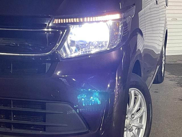 N-WGN G・スタイリッシュパッケージ SDナビ バックカメラ クルーズコントロール プッシュスタートキー ステアリングリモコン HIDヘッドライト アイドリングストップ 禁煙車 14インチアルミホイール オートエアコン(9枚目)