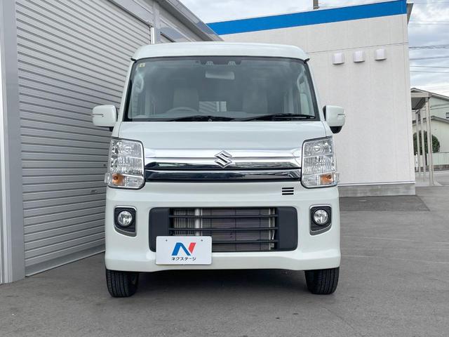 エブリイワゴン PZターボスペシャル 4WD ターボ 両側電動ドア バックカメラ 衝突被害軽減システム 禁煙車 シートヒーター コーナーセンサー スマートキー HIDヘッド ETC 純正14インチアルミ 車線逸脱警報 オートエアコン(13枚目)