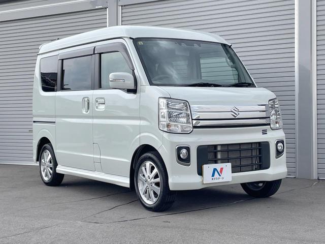 エブリイワゴン PZターボスペシャル 4WD ターボ 両側電動ドア バックカメラ 衝突被害軽減システム 禁煙車 シートヒーター コーナーセンサー スマートキー HIDヘッド ETC 純正14インチアルミ 車線逸脱警報 オートエアコン(15枚目)