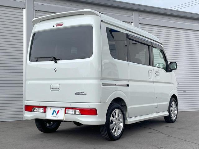 エブリイワゴン PZターボスペシャル 4WD ターボ 両側電動ドア バックカメラ 衝突被害軽減システム 禁煙車 シートヒーター コーナーセンサー スマートキー HIDヘッド ETC 純正14インチアルミ 車線逸脱警報 オートエアコン(16枚目)