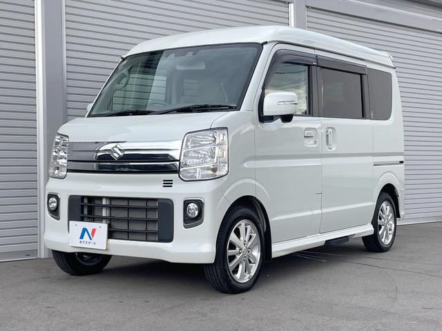 エブリイワゴン PZターボスペシャル 4WD ターボ 両側電動ドア バックカメラ 衝突被害軽減システム 禁煙車 シートヒーター コーナーセンサー スマートキー HIDヘッド ETC 純正14インチアルミ 車線逸脱警報 オートエアコン(27枚目)