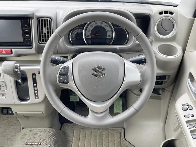 エブリイワゴン PZターボスペシャル 4WD ターボ 両側電動ドア バックカメラ 衝突被害軽減システム 禁煙車 シートヒーター コーナーセンサー スマートキー HIDヘッド ETC 純正14インチアルミ 車線逸脱警報 オートエアコン(42枚目)