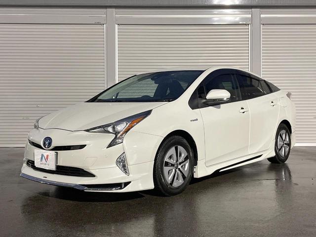 プリウス A 純正SDナビ バックカメラ 禁煙車 コーナーセンサー スマートキー LEDヘッド ETC2.0 クルコン 純正15インチアルミ オートライト オートエアコン Bluetooth CD DVD再生(54枚目)