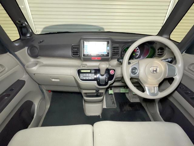 N-BOX G・Lパッケージ 両側電動ドア 純正SDナビ バックカメラ 衝突被害軽減システム 禁煙車 ドラレコ スマートキー HIDヘッド ETC オートライト オートエアコン Bluetooth CD DVD再生 地デジ(2枚目)