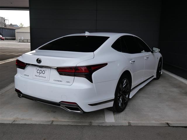 ＬＳ ＬＳ５００　Ｆスポーツ　ＡＷＤ　ムーンルーフ　前後方２カメラドライブレコーダー（ｉ－Ｓａｆｅ　Ｓｉｍｐｌｅ　５）　純正ナビ　フルセグ地デジＴＶ　全方位モニター　本革シート　ＬＥＤヘッドランプ　Ｇ－Ｌｉｎｋ２年付帯（4枚目）