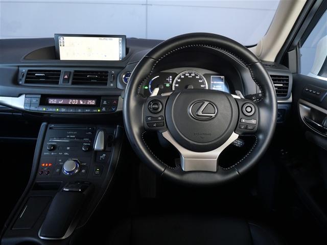 ＣＴ ＣＴ２００ｈ　バージョンＣ　純正メモリーナビ　地デジフルセグＴＶ　バックモニター　ＬＥＤヘッドランプ　パワーシート　合成皮革シート（ブラックインテリア）　記録簿有り　Ｇ－Ｌｉｎｋ２年付帯（6枚目）