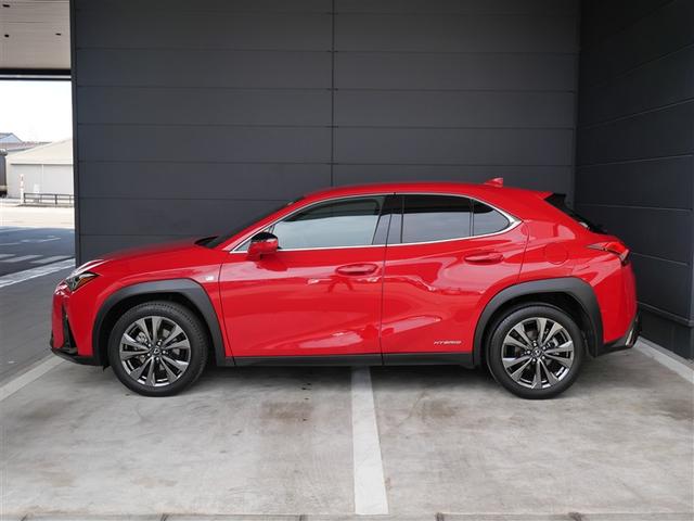 UX UX250h Fスポーツ パノラミックビューモニター おくだけ充電 純正ナビ フルセグTV 前後方2カメラドライブレコーダー(i safe Simple 5) インテリアカラーレッド LEDヘッドランプ G-Link2年付帯(3枚目)