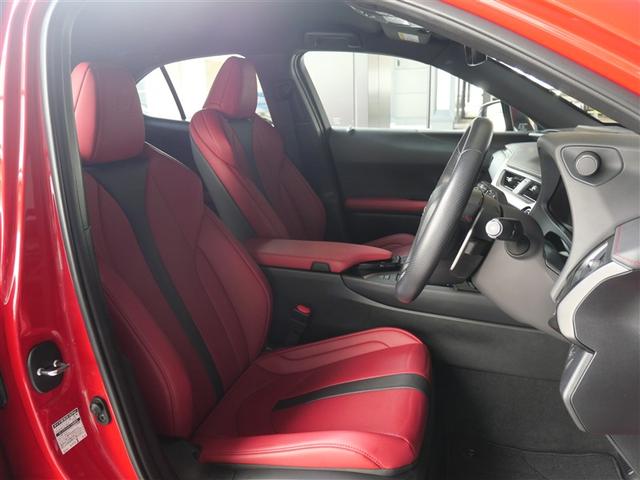 UX UX250h Fスポーツ パノラミックビューモニター おくだけ充電 純正ナビ フルセグTV 前後方2カメラドライブレコーダー(i safe Simple 5) インテリアカラーレッド LEDヘッドランプ G-Link2年付帯(14枚目)