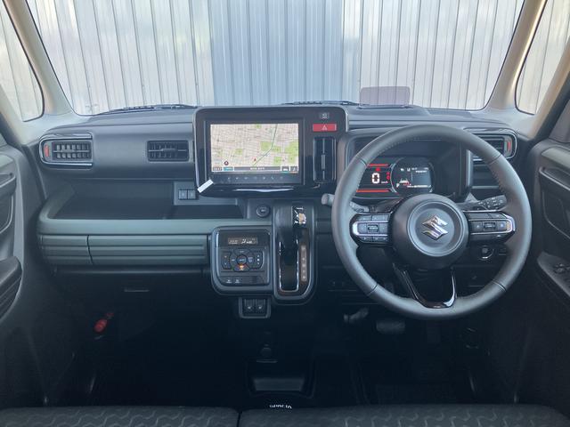 スペーシア ギア HYBRID XZターボ カーナビ/全方位カメラ スズキコネクト対応通信機 アダプティブクルーズコントロール オートライト プッシュスタート シートヒーター 衝突被害軽減システム アイドリングストップ 横滑り防止機能 衝突安全ボディ 盗難防止システム(7枚目)