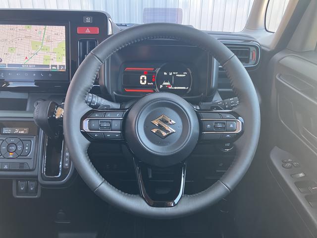 スペーシア ギア HYBRID XZターボ カーナビ/全方位カメラ スズキコネクト対応通信機 アダプティブクルーズコントロール オートライト プッシュスタート シートヒーター 衝突被害軽減システム アイドリングストップ 横滑り防止機能 衝突安全ボディ 盗難防止システム(8枚目)