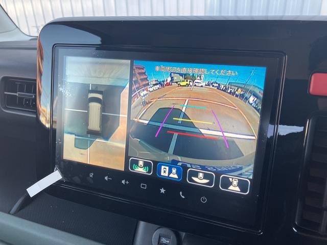 スペーシア ギア HYBRID XZターボ カーナビ/全方位カメラ スズキコネクト対応通信機 アダプティブクルーズコントロール オートライト プッシュスタート シートヒーター 衝突被害軽減システム アイドリングストップ 横滑り防止機能 衝突安全ボディ 盗難防止システム(11枚目)